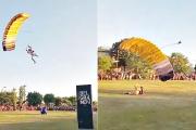 Susto en Pergamino: Un show aéreo por Reyes terminó con herido