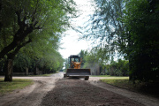 El Municipio realiza trabajos de mantenimiento de calles en Villa Aurora