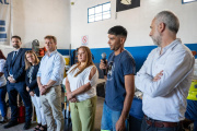 El intendente Wesner participó de la inauguración del Polo Productivo de Inclusión Social de Olavarría