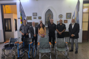 En la cárcel de hombres de Azul restauraron sillas de ruedas para un Hogar de Cacharí
