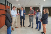 Katopodis recorrió las obras finales del nuevo Complejo Judicial en Olavarría