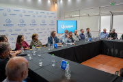 El intendente Wesner y el Ministro Katopodis se reunieron con referentes del sector productivo e industrial