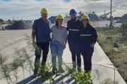 El Vivero Municipal llevó a cabo la entrega de árboles a dos canteras locales
