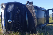 Un olavarriense herido en vuelco sobre la ruta 226