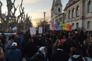 Gran concurrencia en la Cuarta Marcha Federal Universitaria en Olavarría