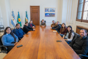 El intendente Wesner se reunió con autoridades del IPAC y de la Dirección Provincial de Desarrollo Cooperativo