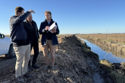 El Intendente Wesner recorrió obras rurales que se desarrollan en distintos puntos del Partido