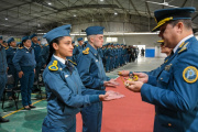 En una emotiva ceremonia 320 aspirantes pasaron a ser cadetes de primer año en el SPB