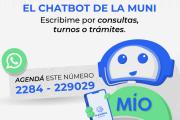 “MÍO”, el Municipio presentó su nuevo chatbot