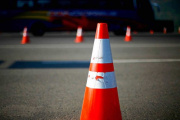Corte en la circulación vehicular en la calle Rivadavia