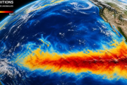 La Administración Nacional Oceánica y Atmosférica de EE.UU. confirmó el inicio de El Niño