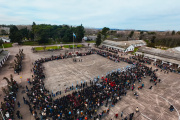Día de la Bandera: cientos de estudiantes prometieron lealtad a la enseña patria