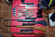 Esclarecieron un abigeato en Santa Luisa: allanaron una vivienda y secuestraron armas