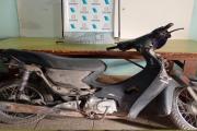 Recuperaron una moto robada tras un allanamiento y un operativo policial