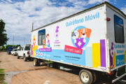 Impulsan trabajos de reparación en el Quirófano Veterinario Móvil