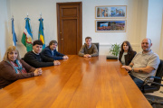 El intendente Maximiliano Wesner recibió a nuevas autoridades del Rotary