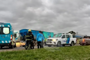 Las Flores: un trágico choque frontal en la Ruta 3 dejó un muerto y tres heridos graves
