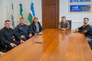 El intendente Wesner se reunió con el Director Provincial de Control y Fiscalización de la Policía de la Provincia