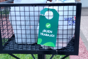 El Municipio reconoció a hogares por su compromiso con la separación de residuos en parte de la ruta naranja
