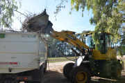 El Municipio llevó a cabo nuevamente la limpieza de un basural a cielo abierto