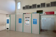 El Municipio inició obras de mejora en el sector de admisión de la Guardia del Hospital “Doctor Héctor Cura”