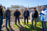 El Intendente recorrió la obra de ampliación y reforma del edificio de la Escuela Secundaria N° 12 y Primaria N° 24
