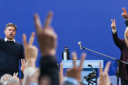 Kicillof juega fuerte en un acto en Avellaneda, con impronta federal y aires de lanzamiento