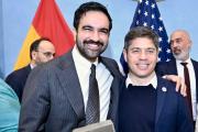 Kicillof se mostró con el alcalde de Nueva York y negó un "milagro económico" en la Argentina