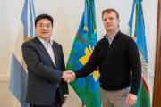 El intendente Wesner recibió a referentes de la empresa china SINOMA