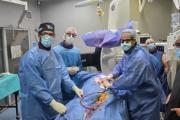 Inédita cirugía vascular evitó la amputación en un paciente del Hospital Perón de Avellaneda