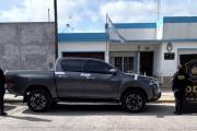 Recuperaron en la vía pública una Toyota Hilux robada en Lomas de Zamora