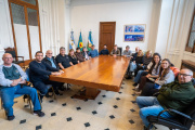 El intendente Wesner se reunió con organizadores de la 4° edición de la Fiesta de la Torta Frita