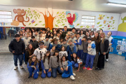 Estudiantes del Colegio San Antonio presentaron al intendente su proyecto ambiental “Ecosachet”