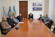 El intendente Wesner se reunió con veteranos de Malvinas para avanzar en el regreso de los viajes a las Islas