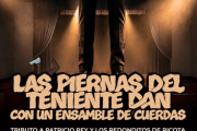 “Las Piernas del Teniente Dan” y un tributo “ricotero” en el Centro Cultural Municipal de Sierras Bayas