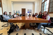 Wesner recibió a alumnos que competirán en las Olimpiadas Argentinas de Química