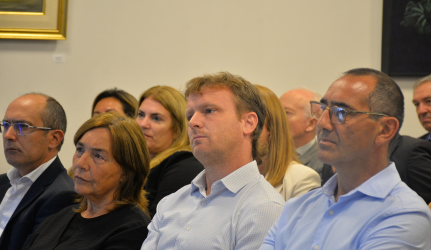 El intendente Wesner participó de las actividades alusivas al 110° aniversario del Departamento Judicial de Azul