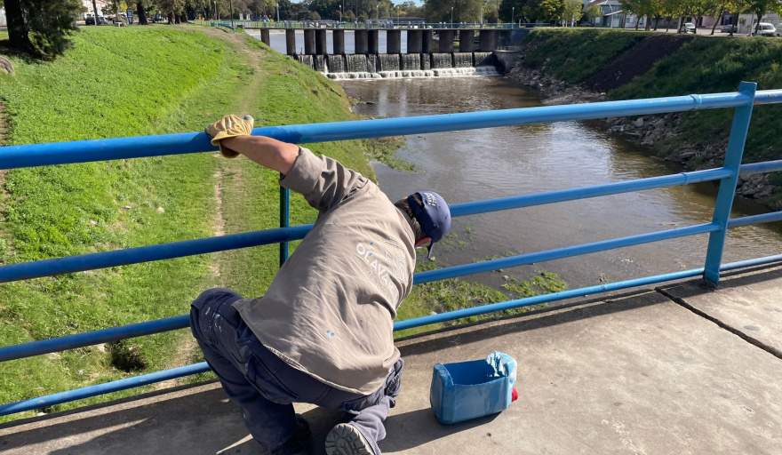 El Municipio avanza con el Plan de Mantenimiento y Embellecimiento del sector costero