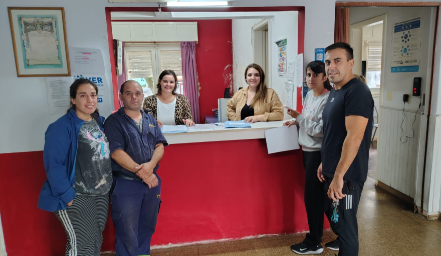 Firma de convenios con adjudicatarios de Loma Negra y Sierra Chica