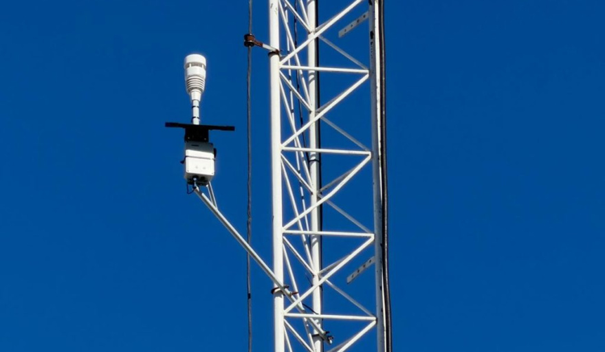 El Municipio incorporó una estación meteorológica para la Dirección de Defensa Civil